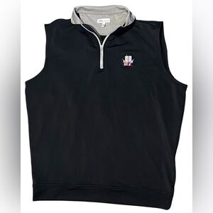 Men’s Peter Millar Embroidered Twin Towers 9/11 Tribute Quarter Zip Vest